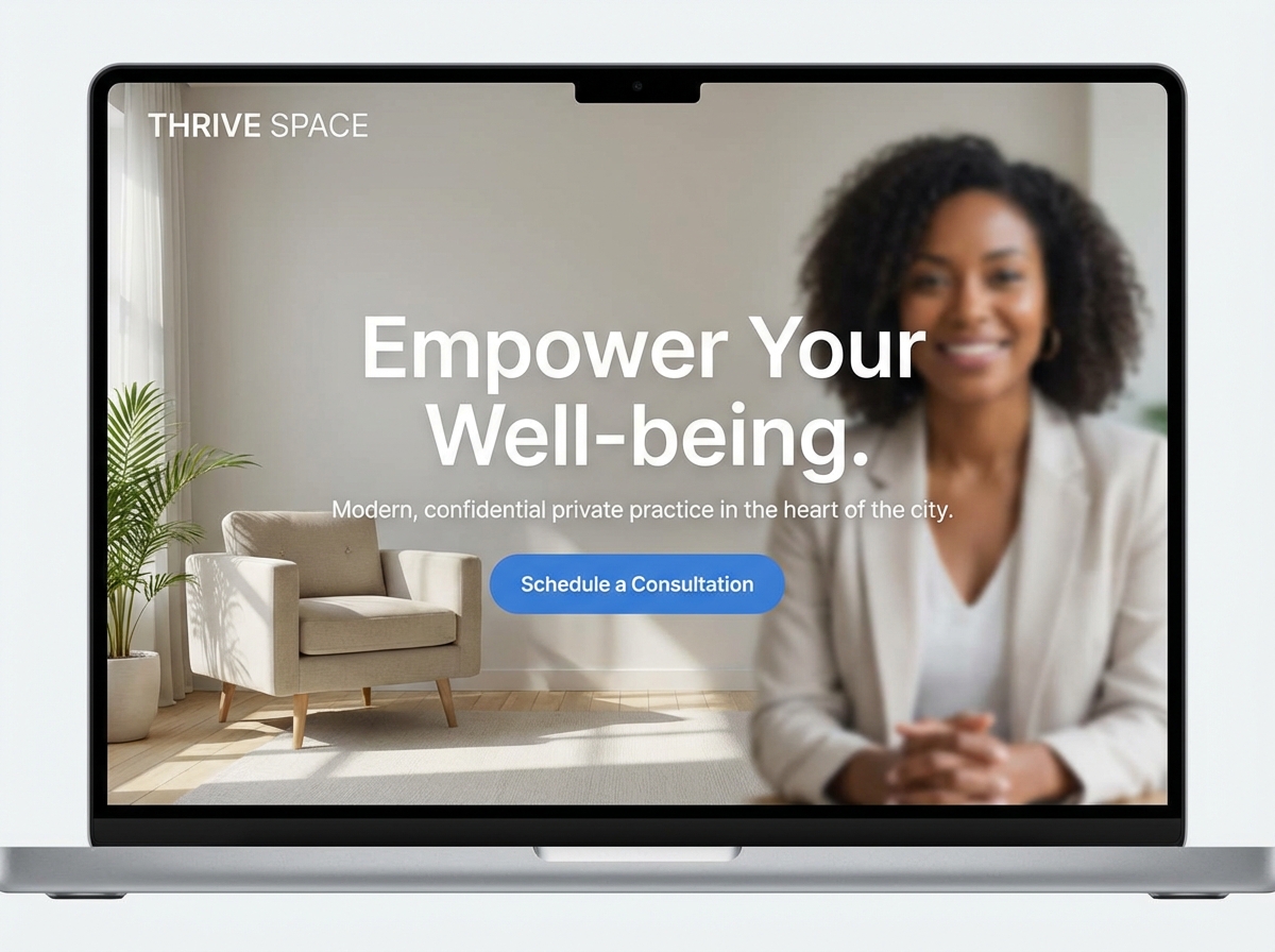 Build a Professional Private Practice Website website preview