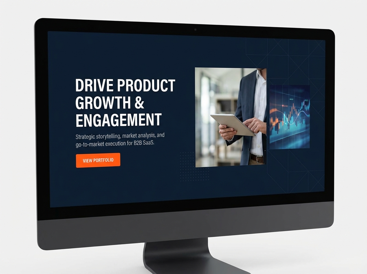 Build Your Powerful Product Marketing Portfolio website preview