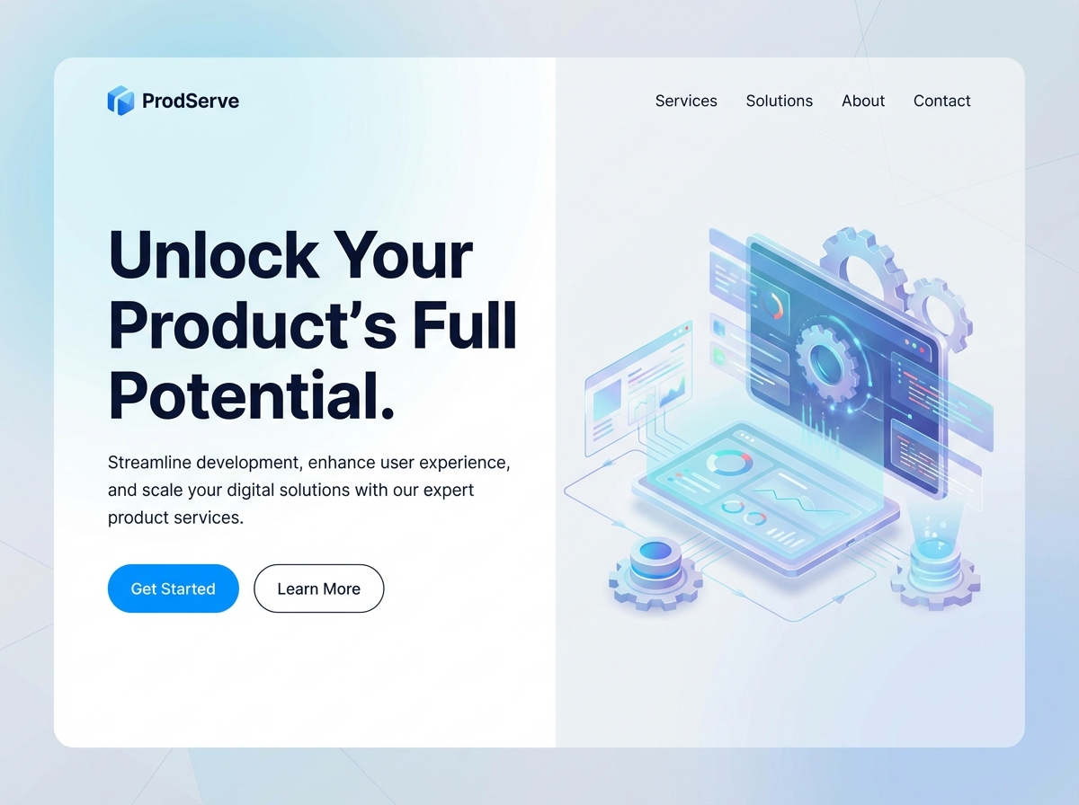 Launch & Grow Your Product Services Website website preview