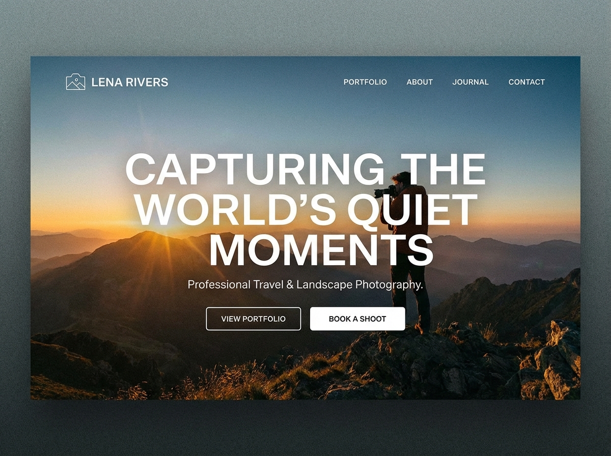 Build a Stunning Portfolio that Gets You Noticed website preview