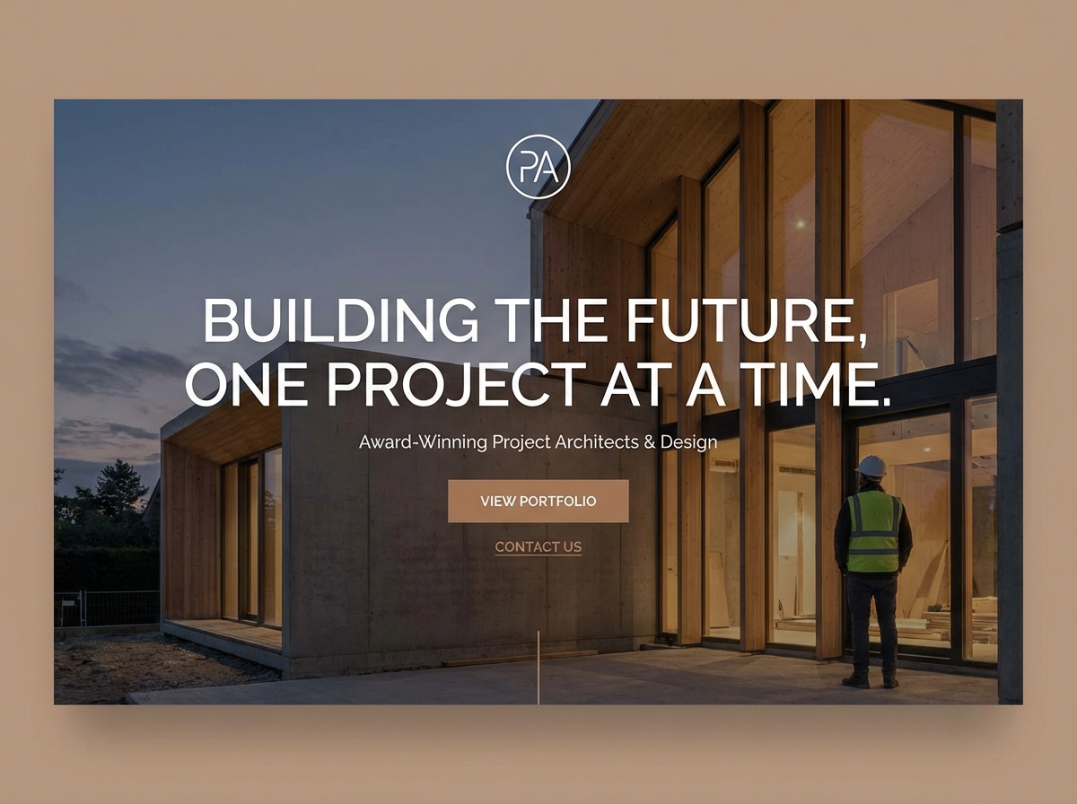 Build Your Professional Project Architect Website website preview