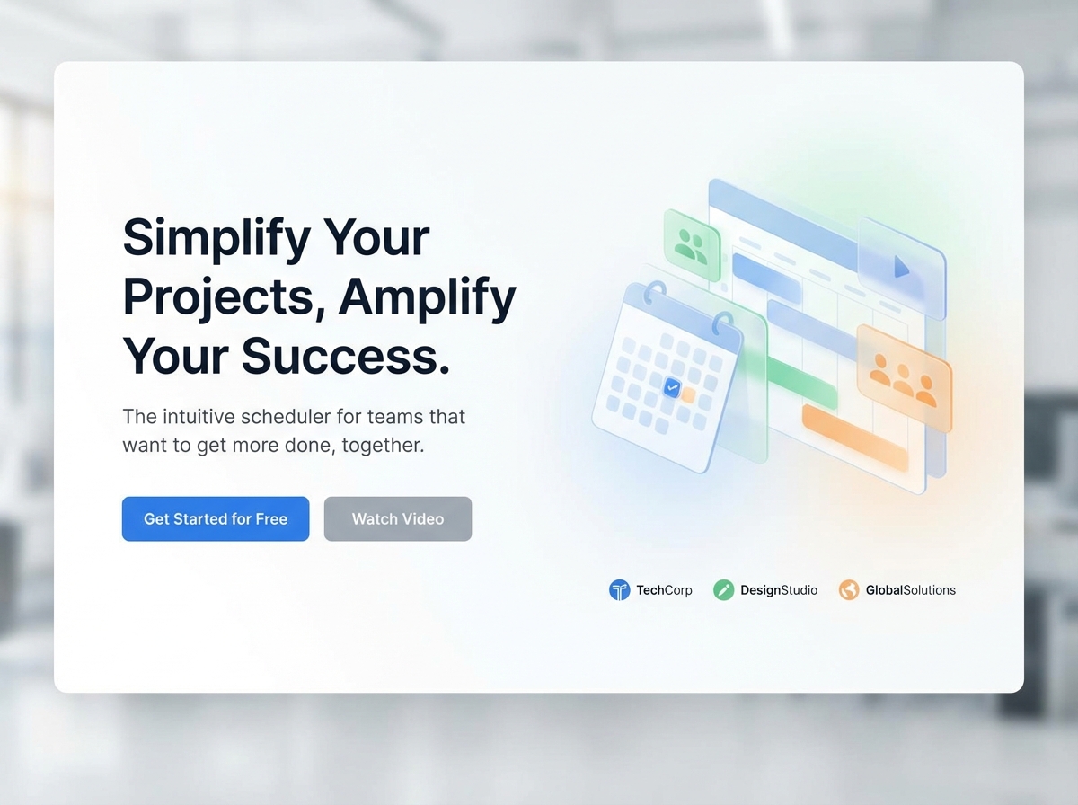 Build Your Perfect Project Scheduler Website website preview