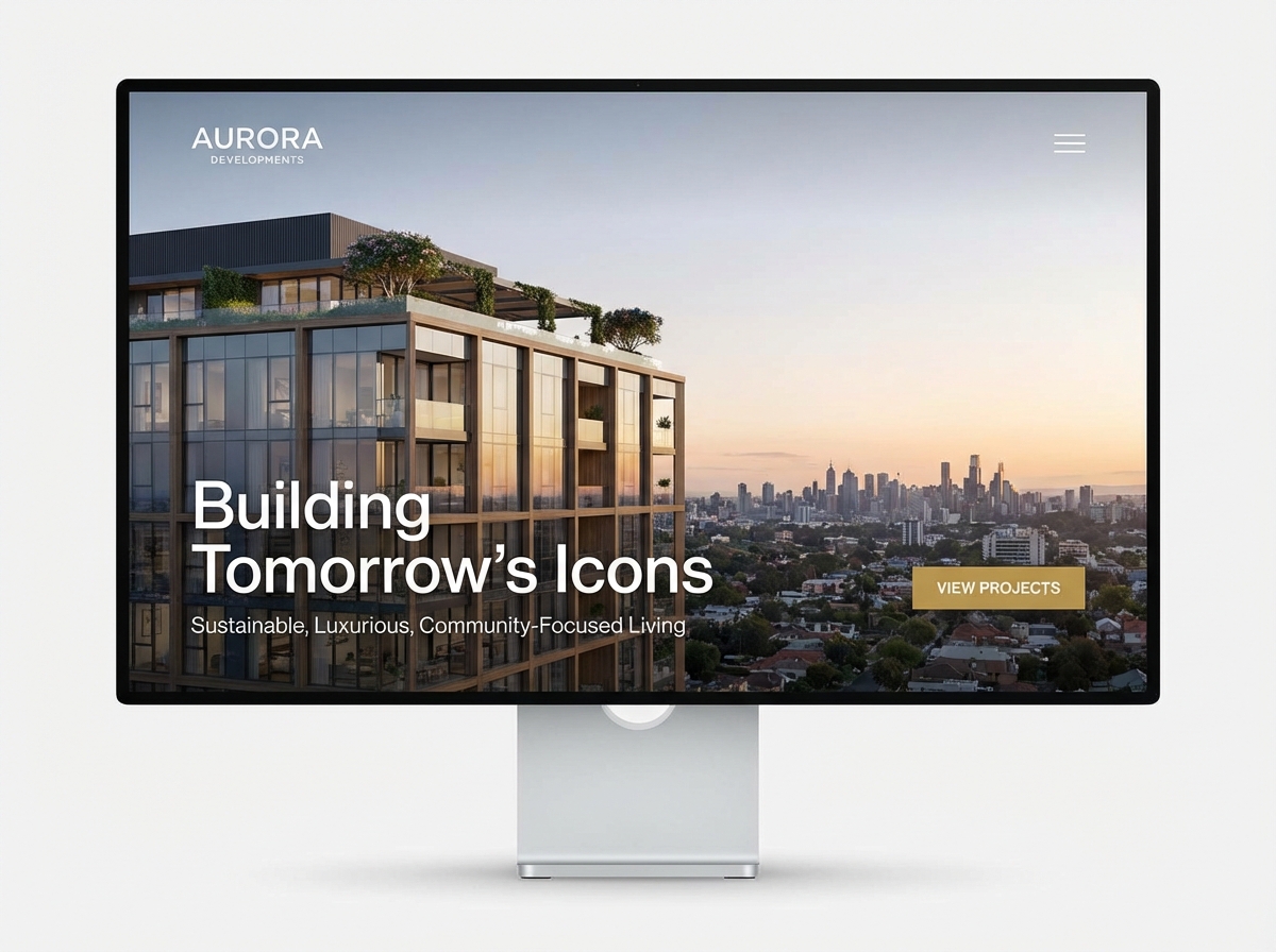 Build Your Dream Property Developer Website website preview