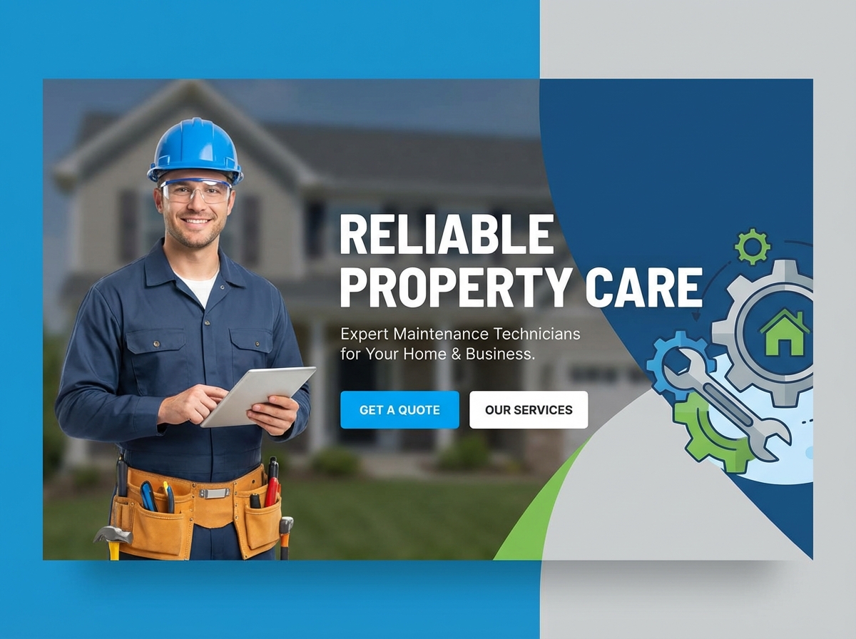 Build a Powerful Online Presence as a Property Maintenance Technician website preview