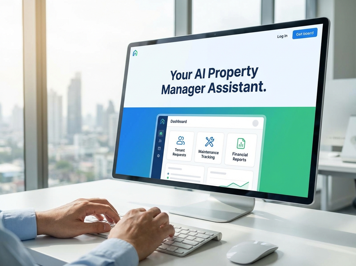 Streamline Your Operations with a <span class='gradient-text'>Property Manager Assistant</span> website preview
