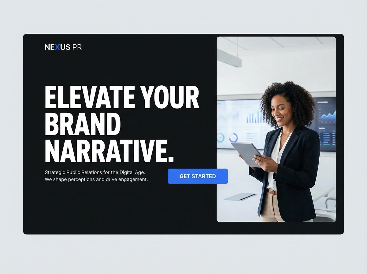 Build Your Authority Online with a Stunning Public Relations Specialist Website website preview