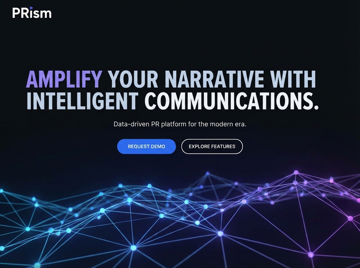 Build Your Breakthrough in Public Relations Tech with Grigora website preview