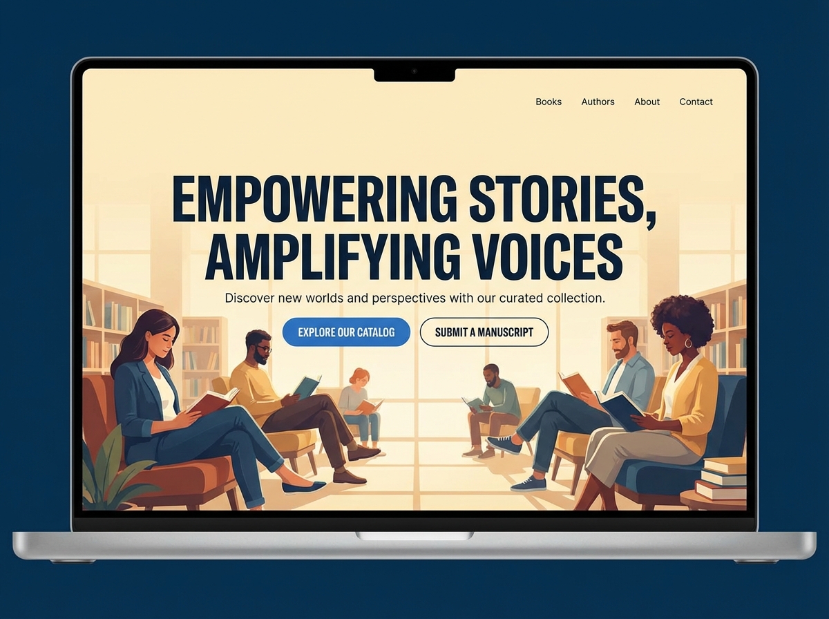 Build a High-Performance Website for Modern Publishers website preview