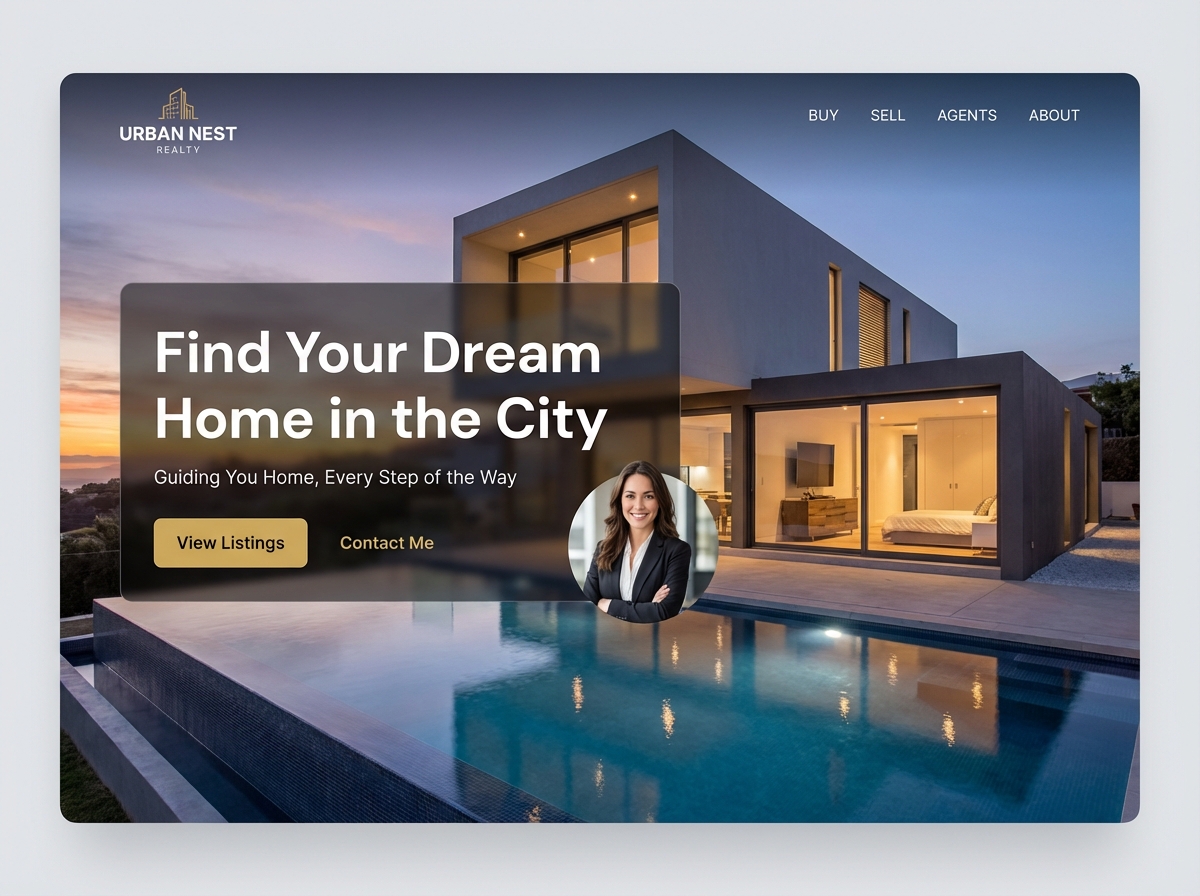 Build Your Dream Real Estate Agent Website website preview