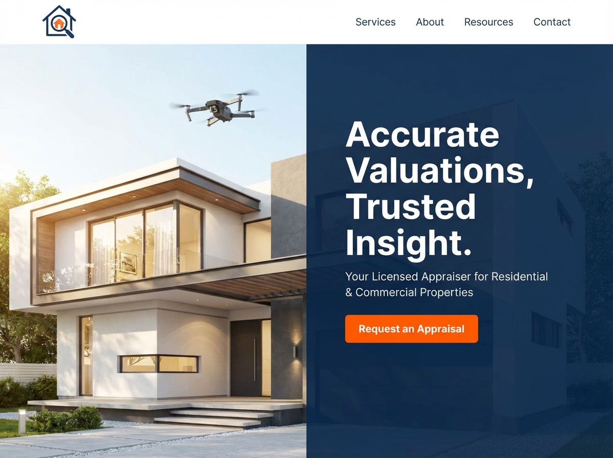 Build Your Professional <br> Real Estate Appraiser Website website preview