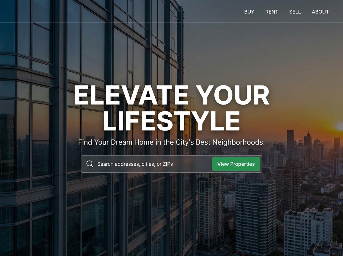Build a High-Converting Real Estate Company Website website preview