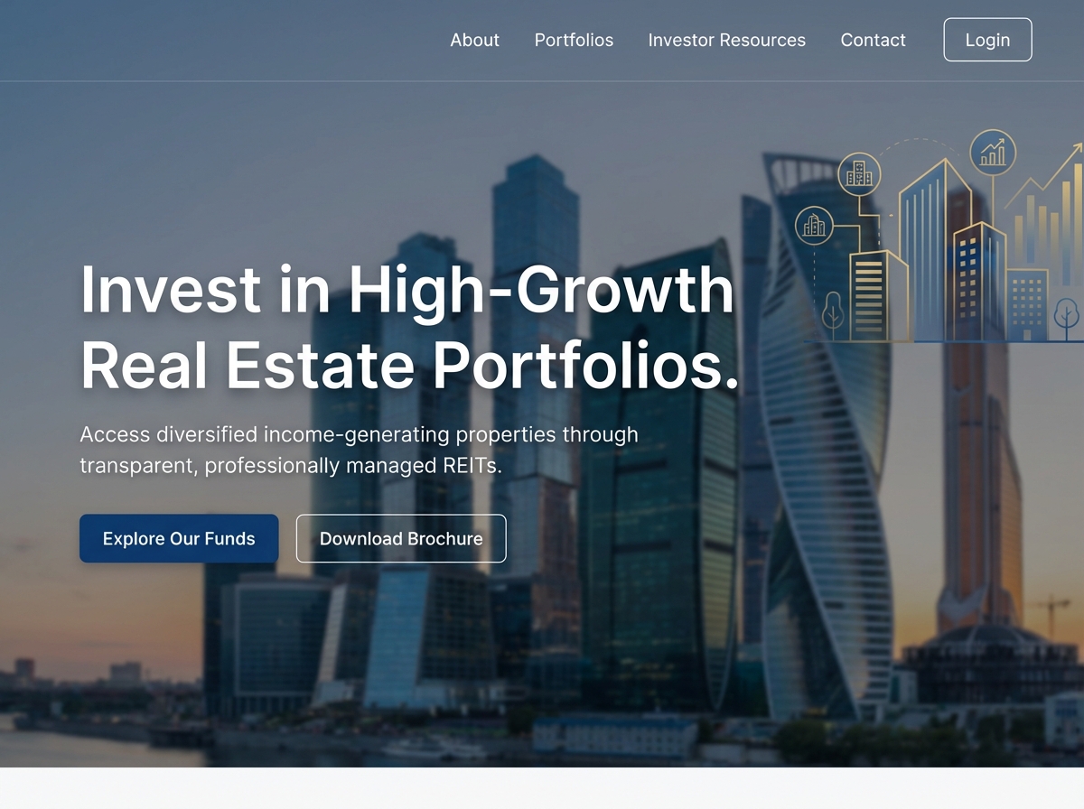 Build Your Premier Real Estate Investment Trusts Website website preview