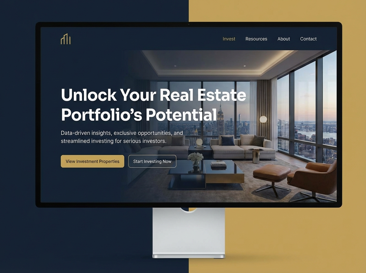 Build High-Converting Websites for Real Estate Investors website preview