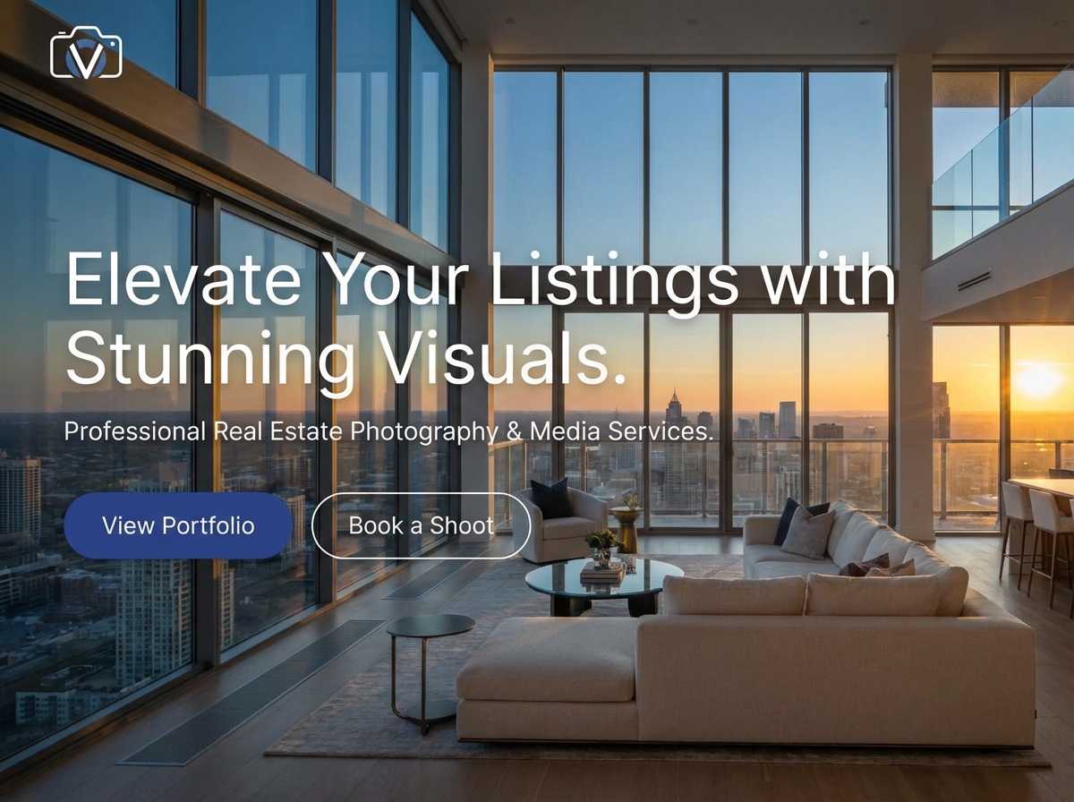 Stunning Portfolios for Real Estate Photographers website preview