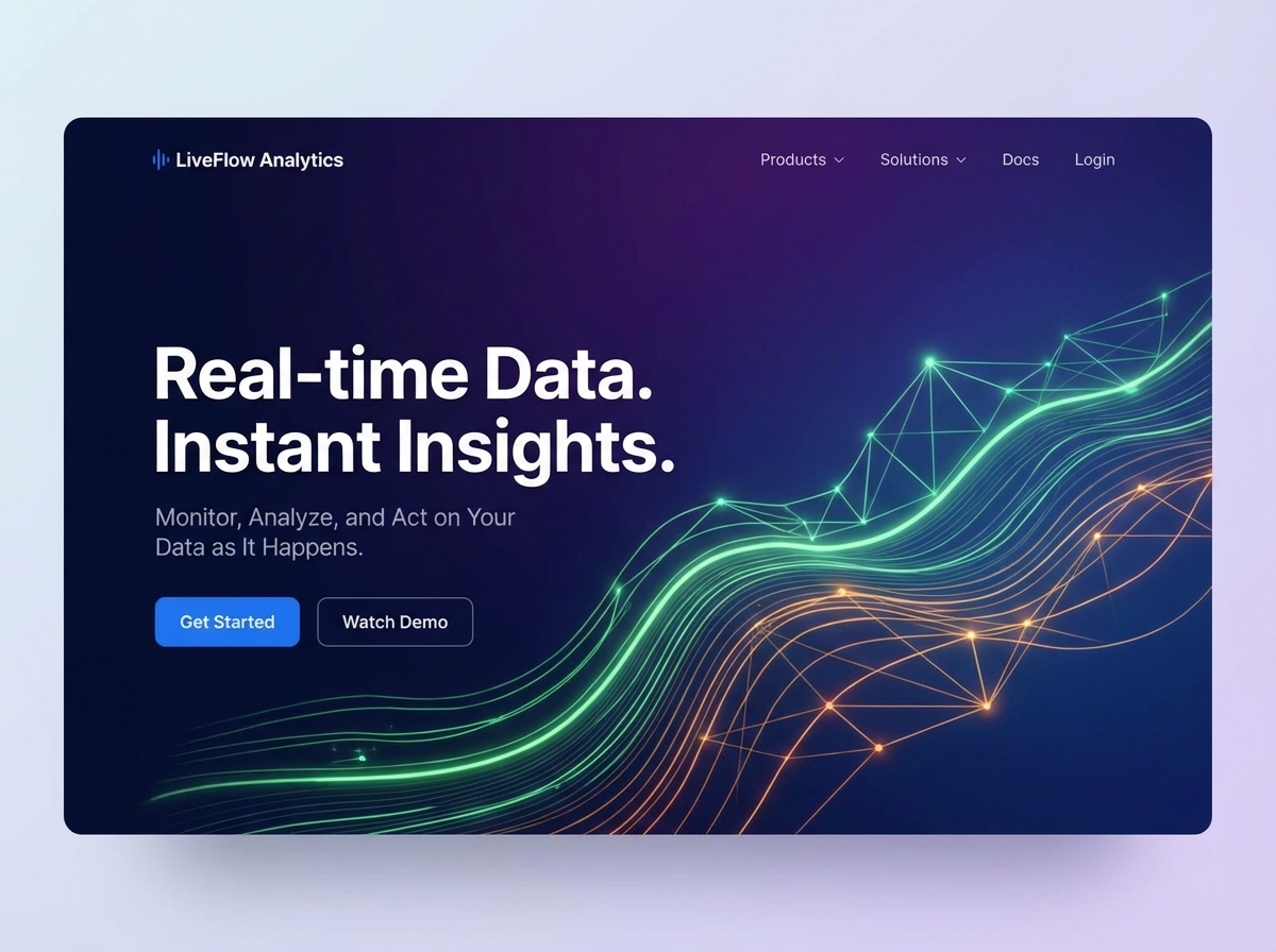 Build Dynamic Websites with Seamless Realtime Data website preview
