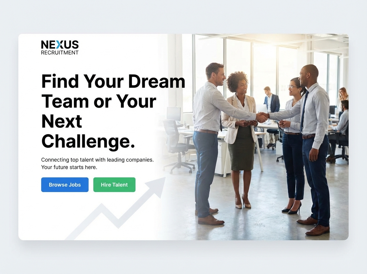 Build a High-Performance Website for Your Recruitment Business website preview