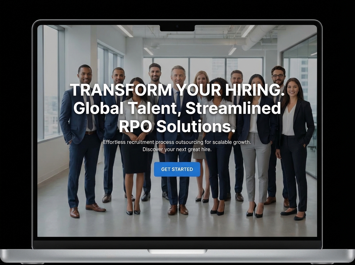 Streamline Your RPO with Grigora's Website Builder website preview