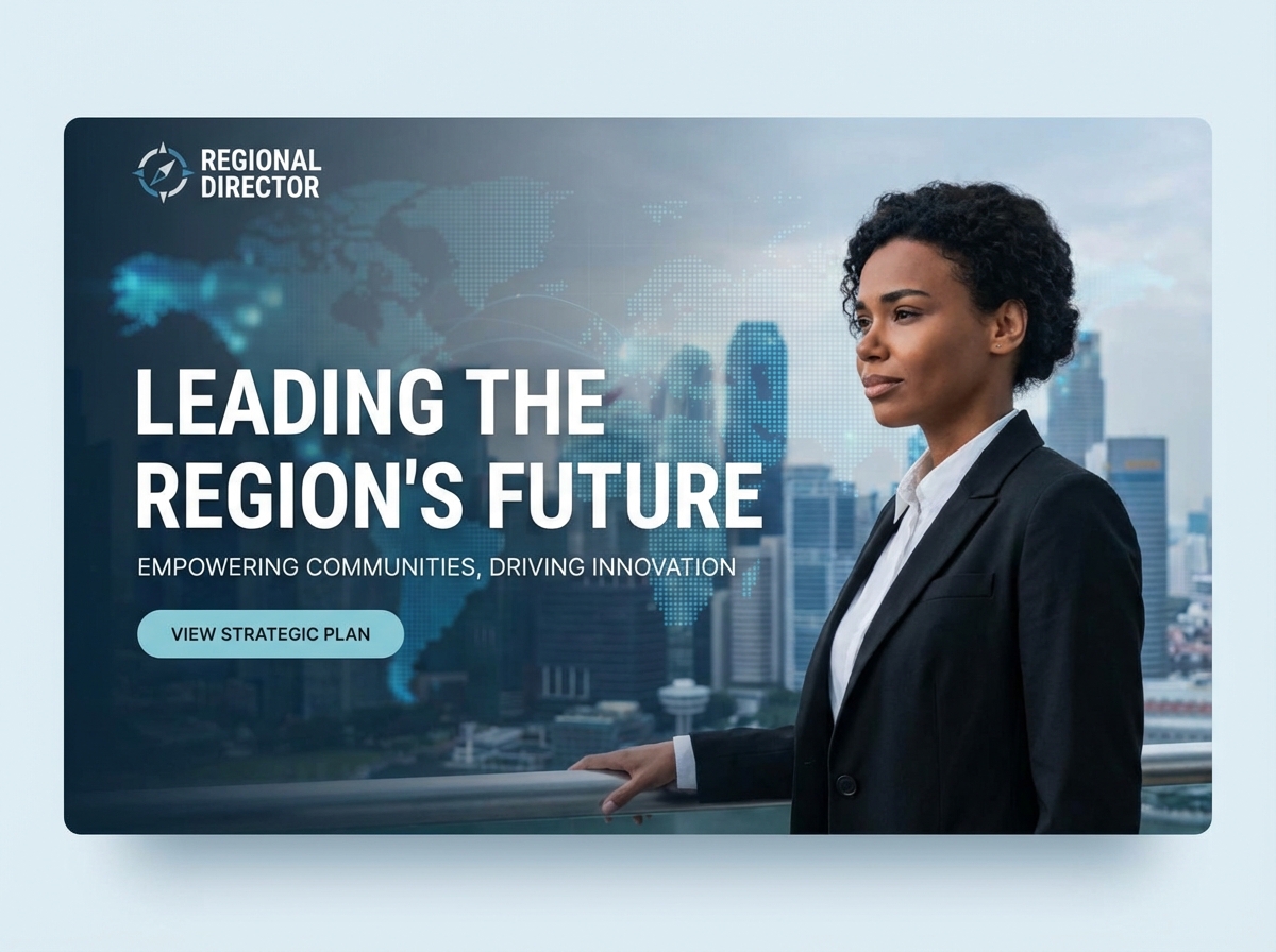 Build Your Professional Regional Director Website website preview