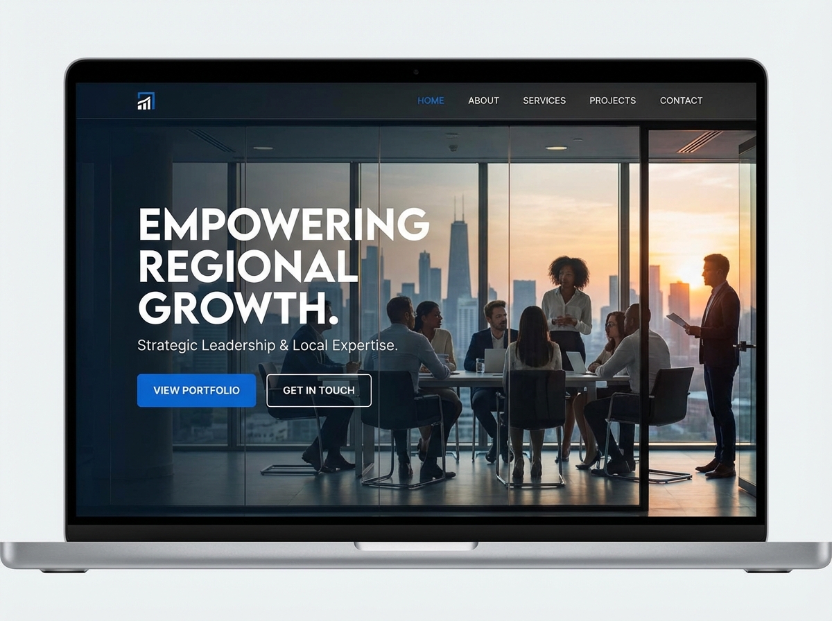 Build Your Professional Regional Manager Website website preview