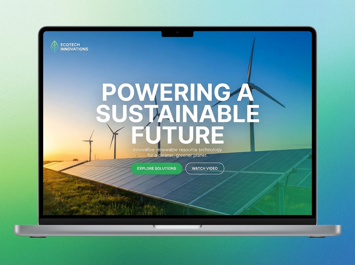Build Your Future with a Leading Renewable Resource Technology Website website preview