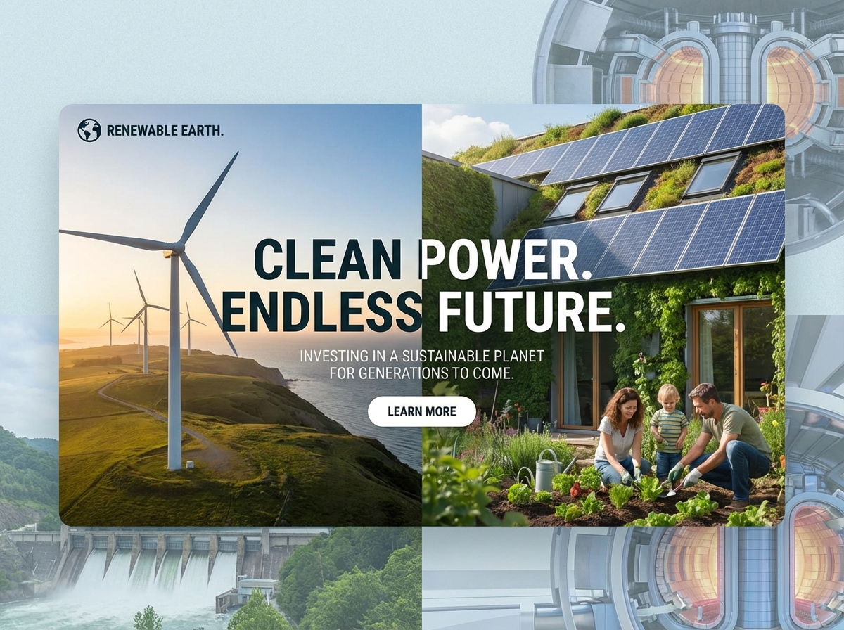 Build Your Sustainable Future with a Renewable Resources Website Builder website preview