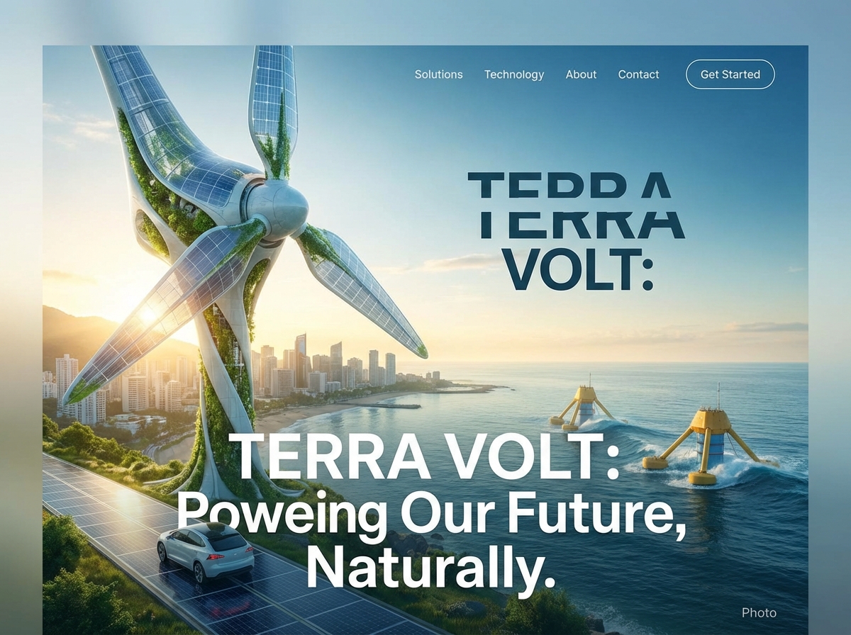 Build Your Future with a Leading Renewable Technologies Website Builder website preview