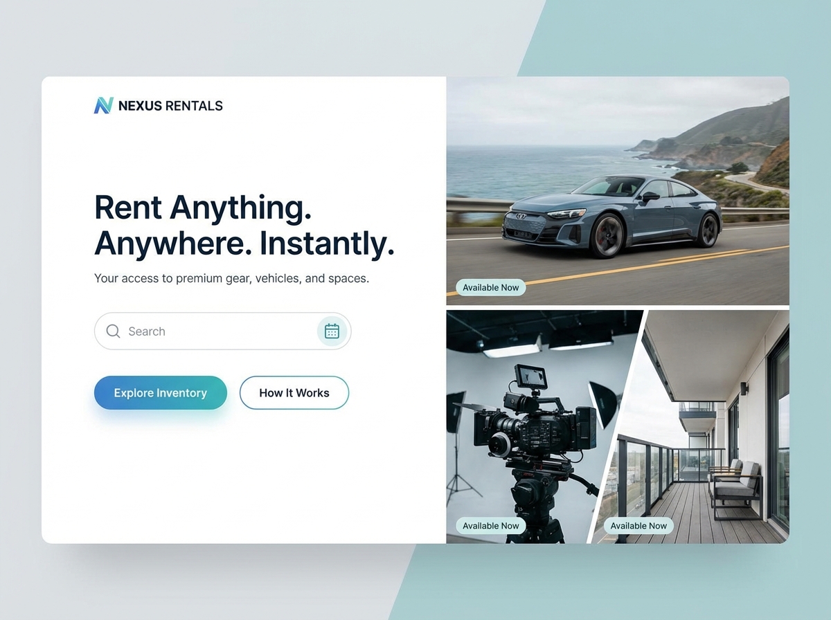 Build a Powerful Online Presence for Your Rental Business website preview