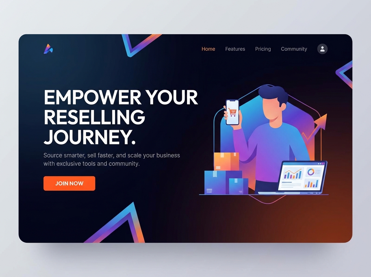 Build a High-Converting Website for your Reseller Business website preview