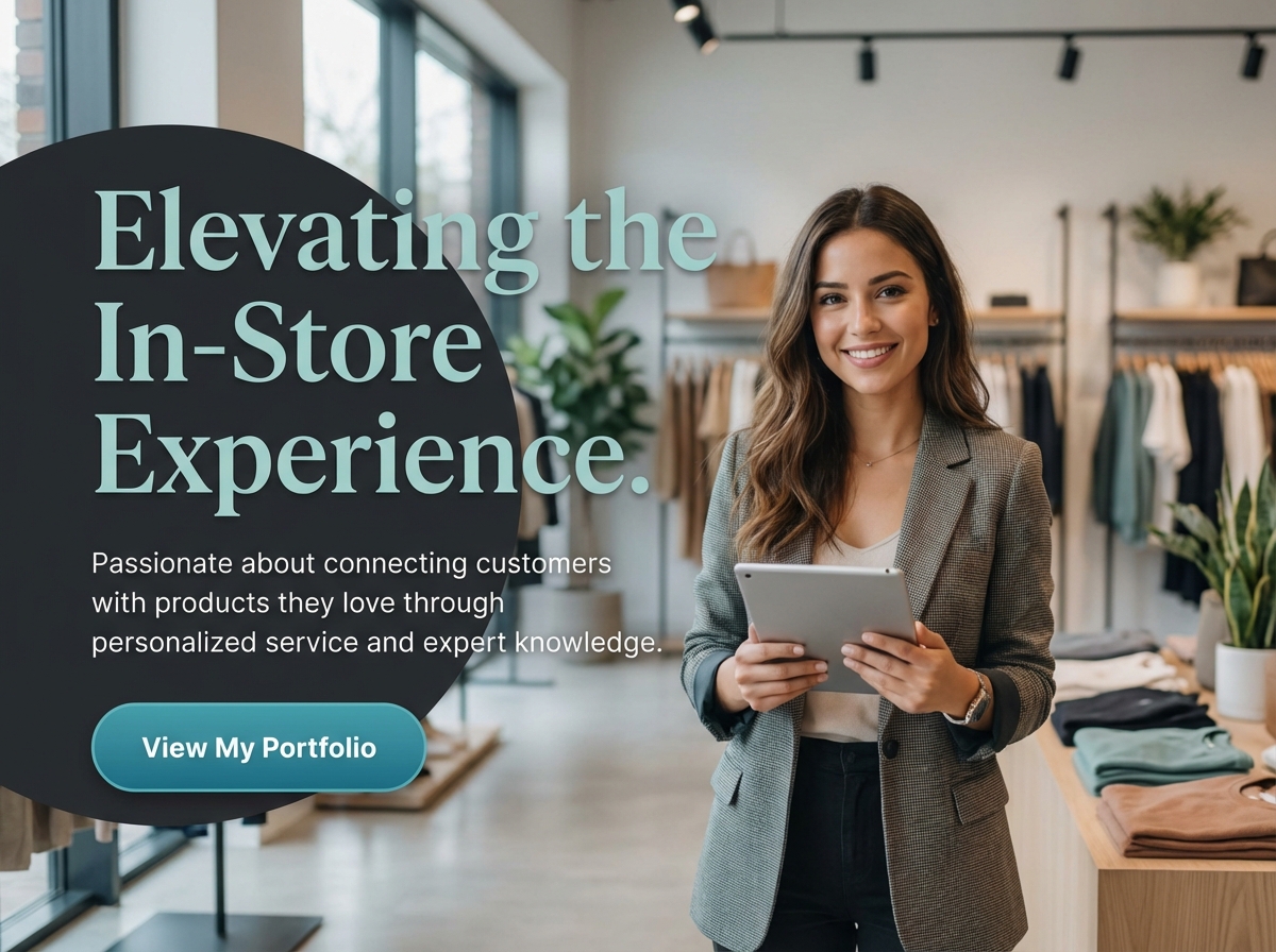 Build Your Professional Retail Sales Associate Website website preview