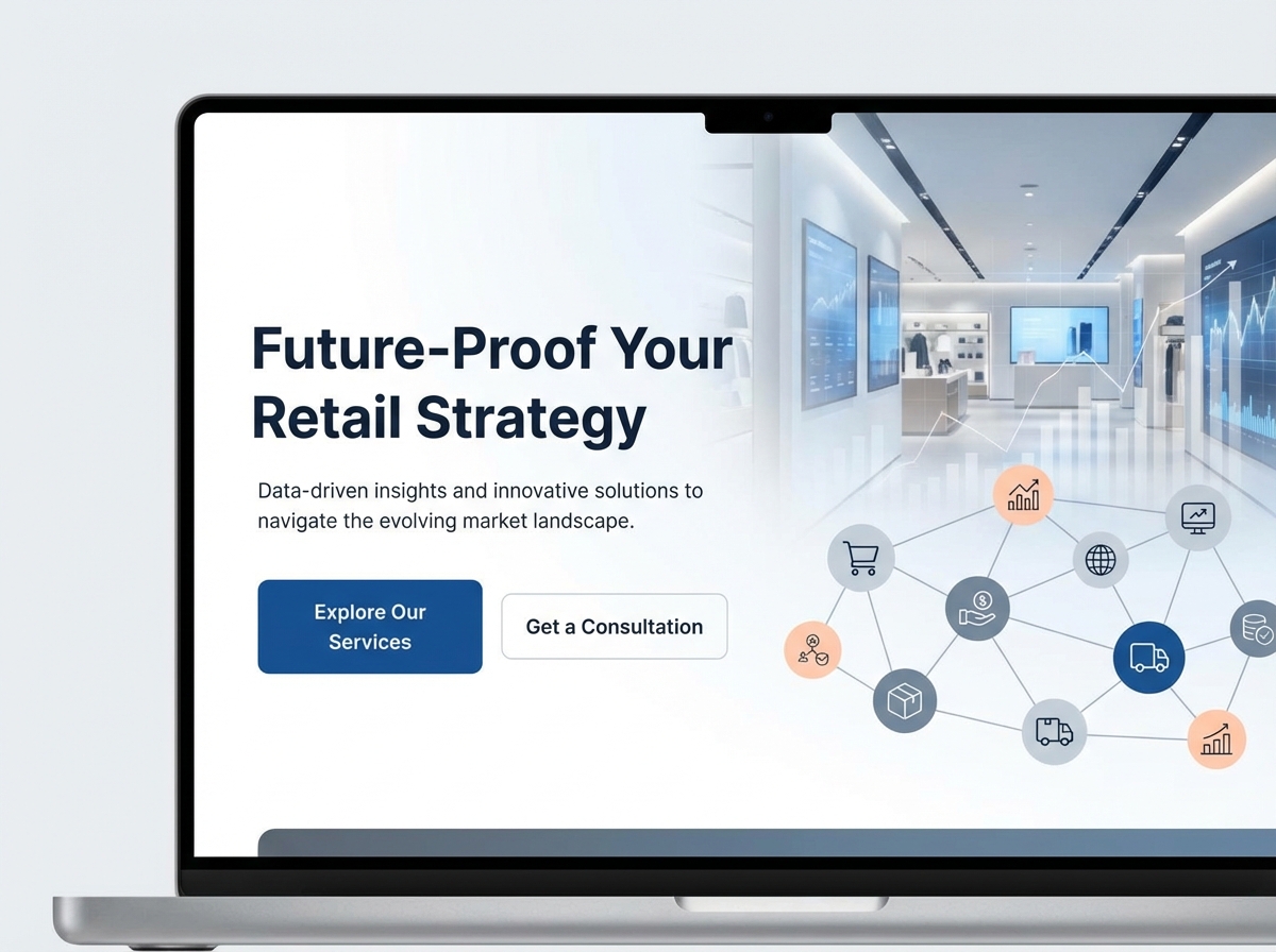 Build a Winning Retail Strategy Website with Grigora website preview