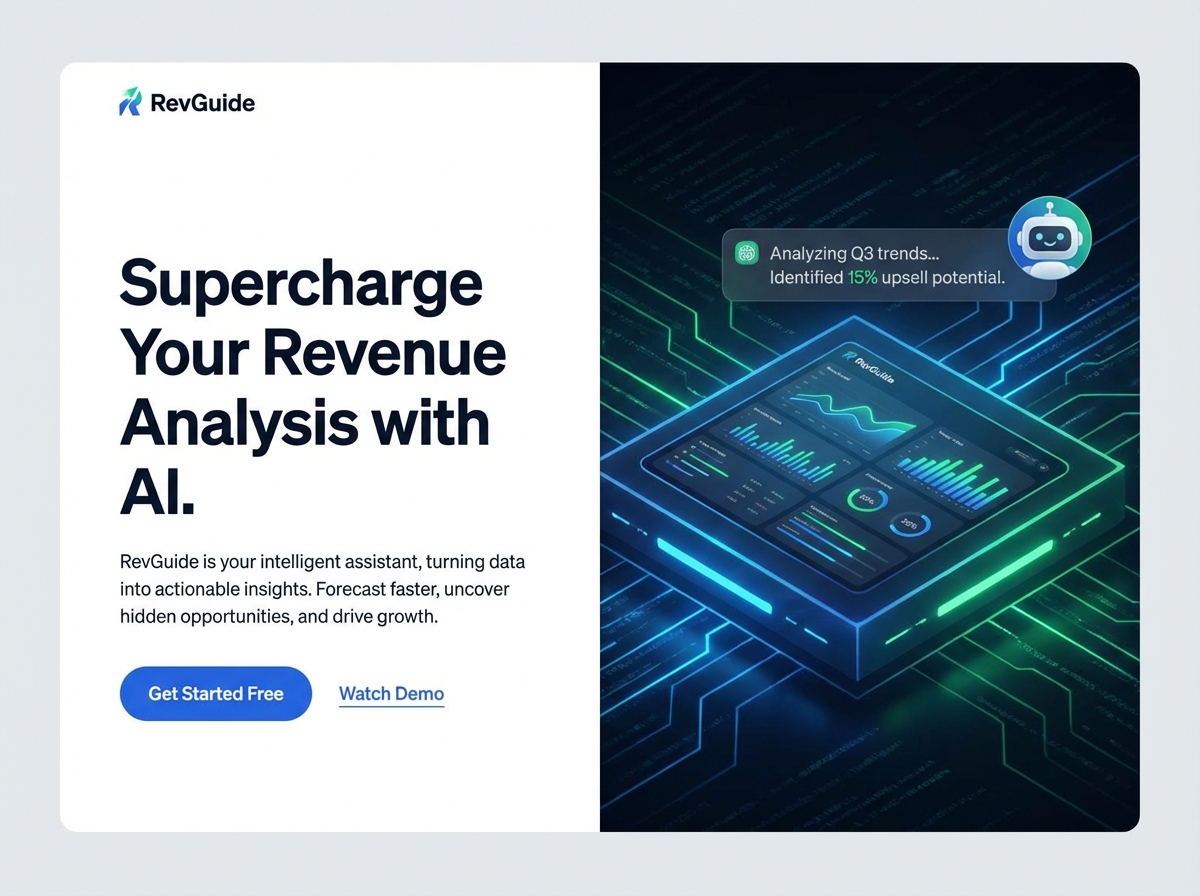 Elevate Your Reporting with a Powerful Revenue Analyst Assistant website preview