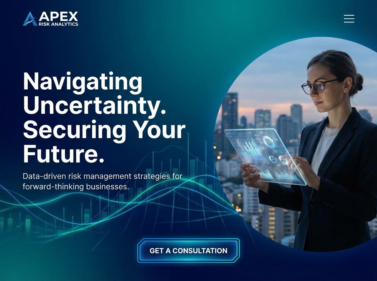 Build a Professional Risk Analyst Portfolio Today website preview