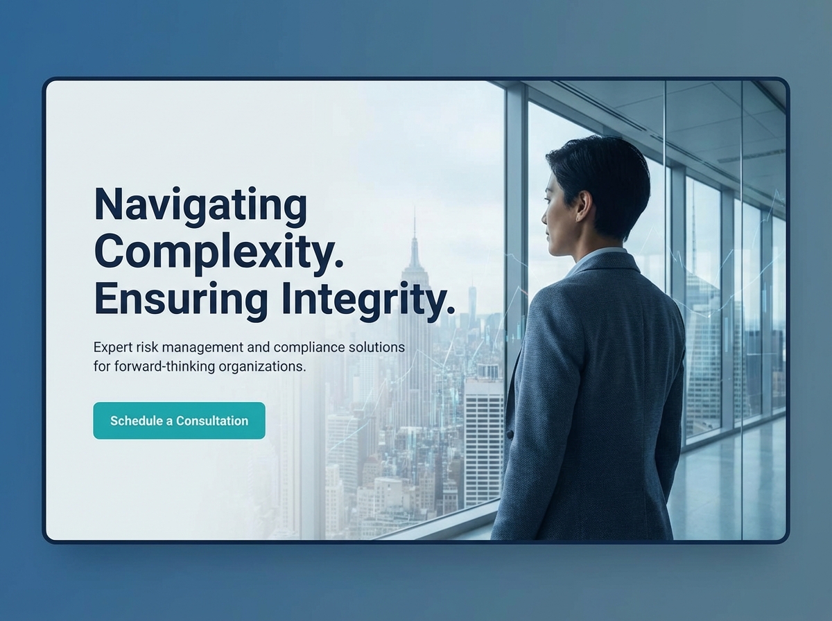 Build Your Professional Risk and Compliance Officer Website website preview