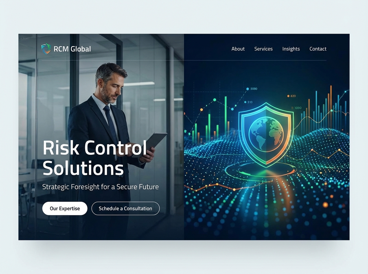Build Your Professional Risk Control Manager Portfolio Today website preview