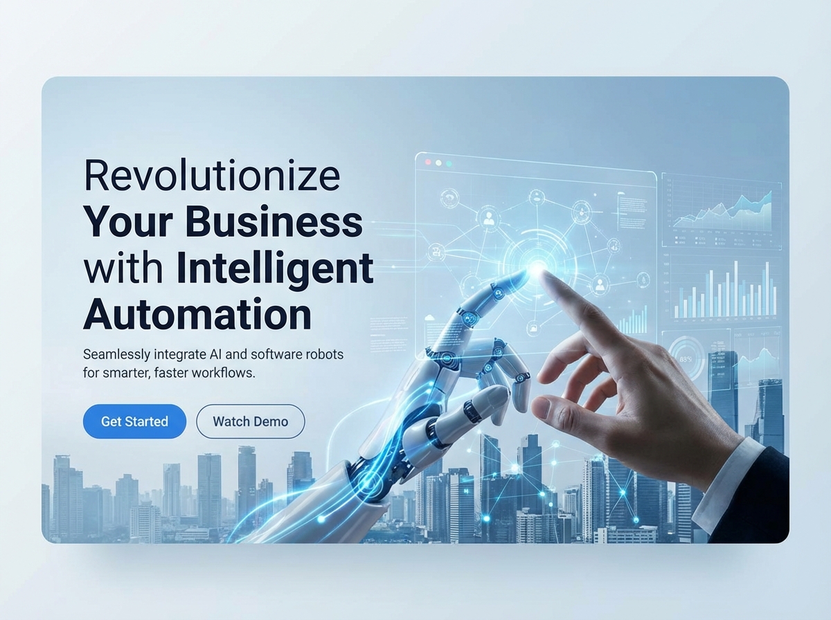 Streamline Operations with the Ultimate <span style='color: #6a00ff;'>RPA Website Builder</span> website preview