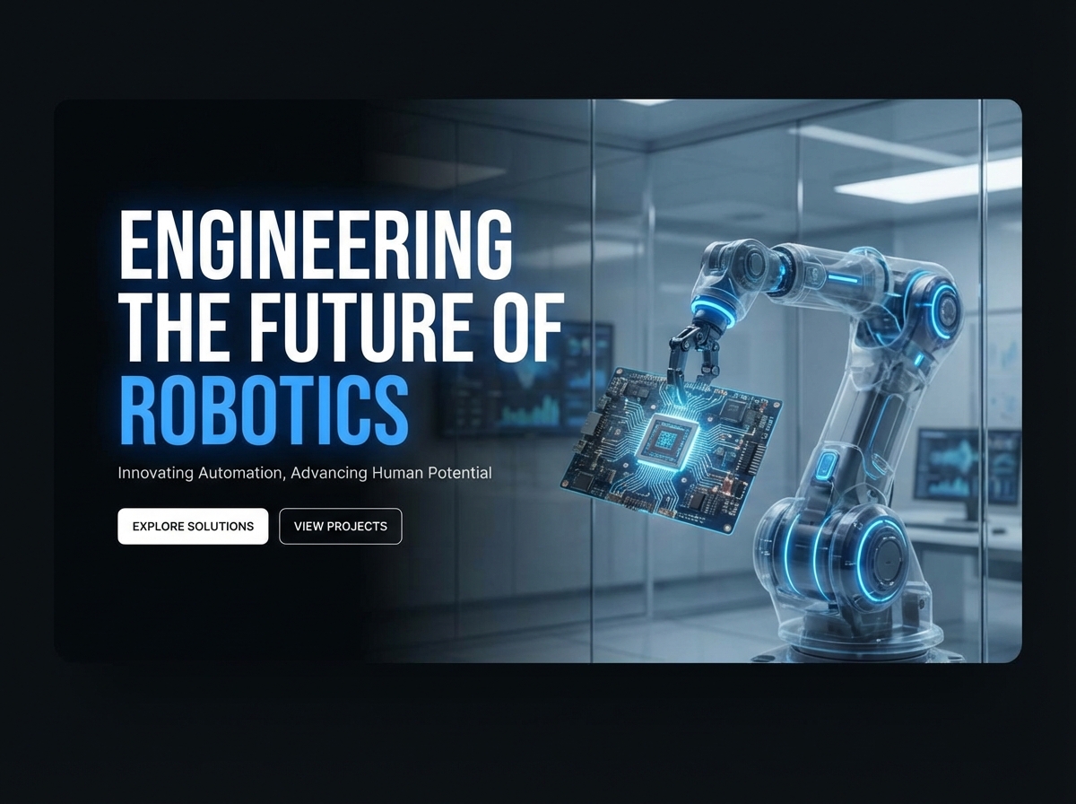 Build Your Breakthrough Robotics Engineering Website website preview