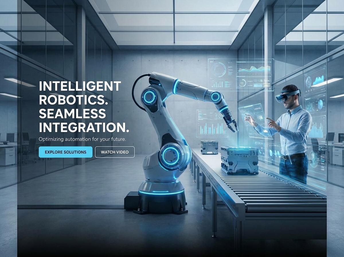 Streamline Operations with Expert Robotics Integration Services website preview