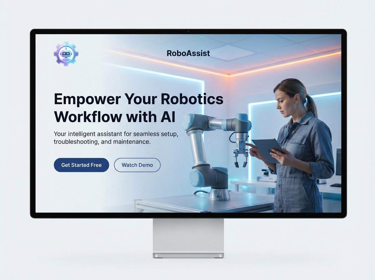 Build Your Premier Robotics Technician Assistant Website website preview
