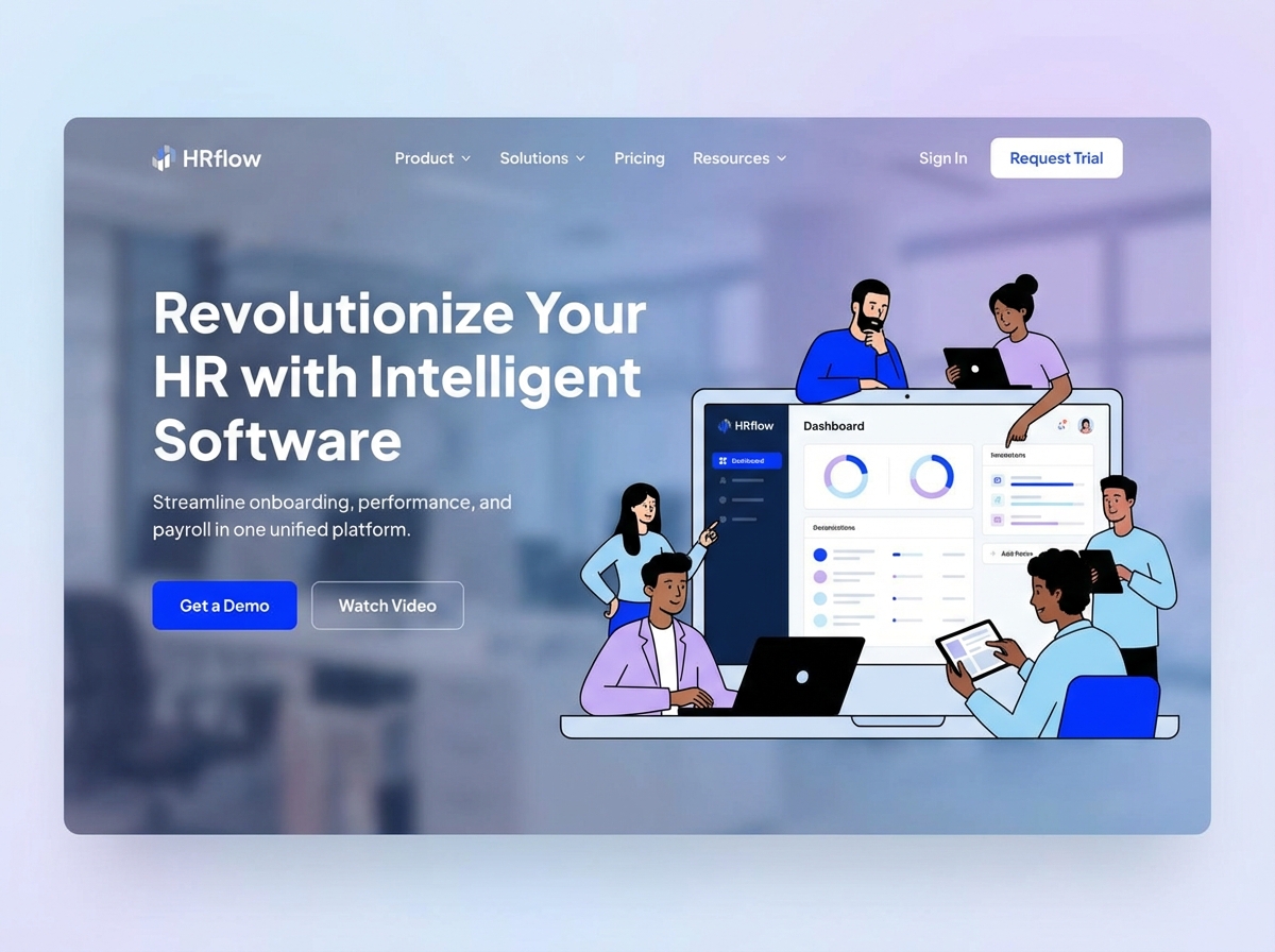 Build a Powerful SaaS for HR Platform with Grigora website preview