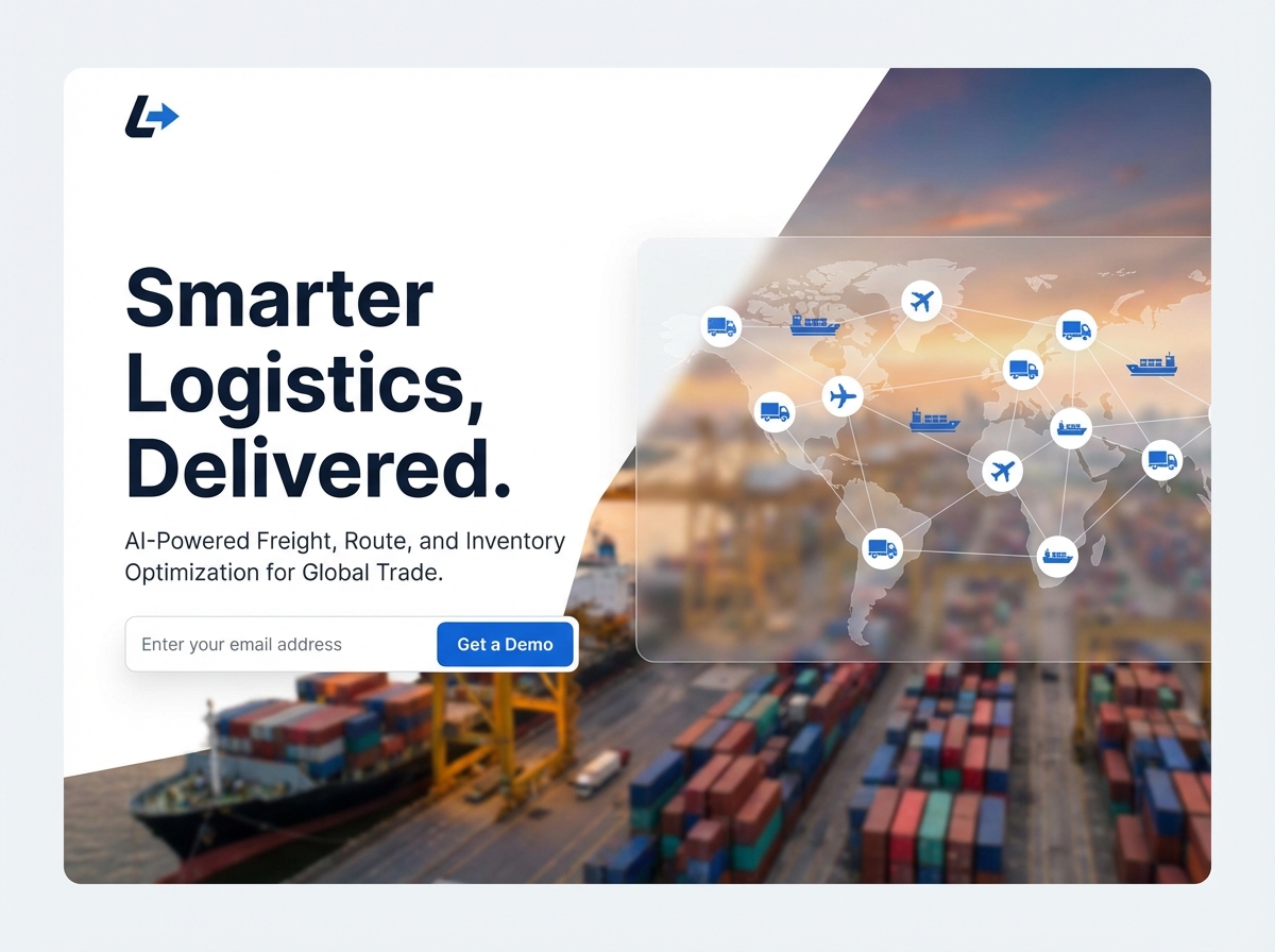 Build High-Performance SaaS for Logistics Websites website preview