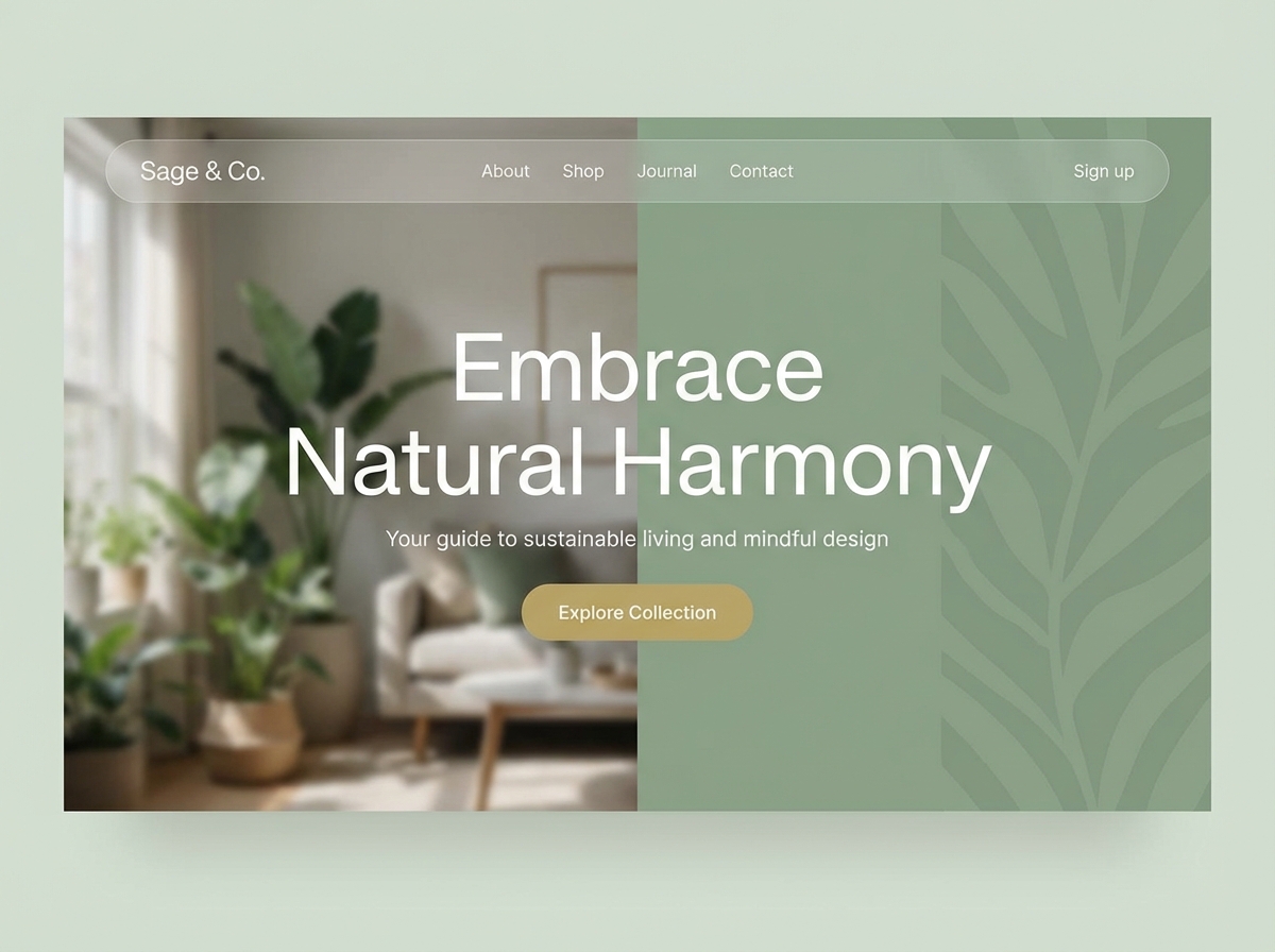 Unleash the Power of Aesthetics with Grigora’s Visual Builder website preview