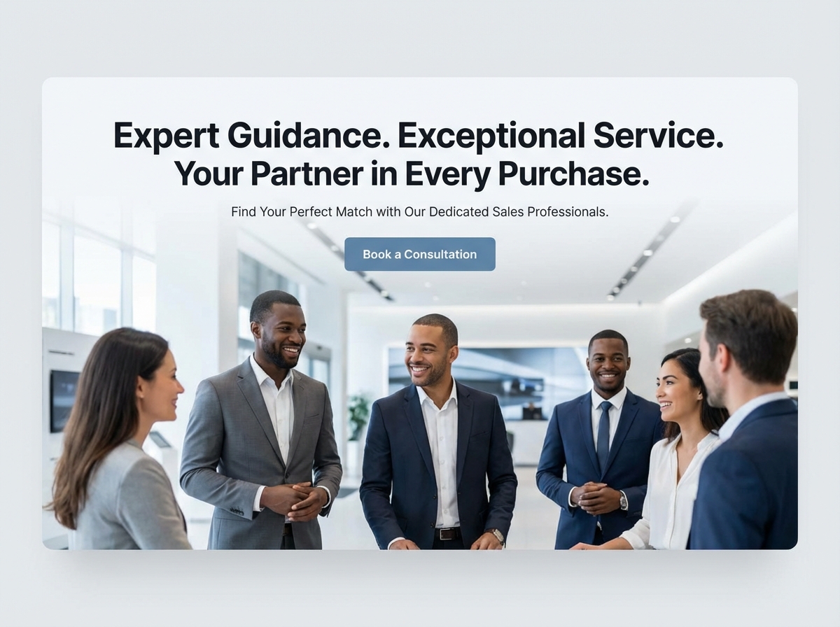 Build a Professional Sales Associate Website website preview