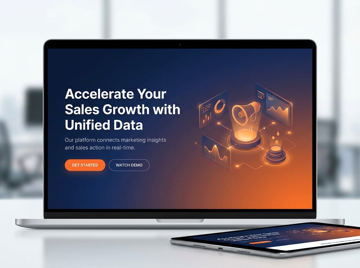 Build Your High-Converting Sales Marketing Platform website preview