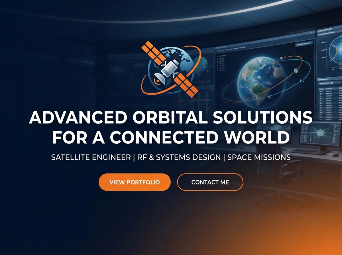 Build Your Professional Satellite Engineer Portfolio Today website preview