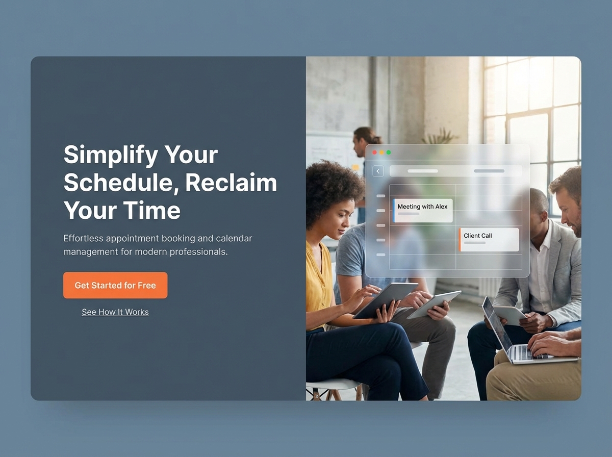 Streamline Your Business with Effortless Online Scheduling website preview