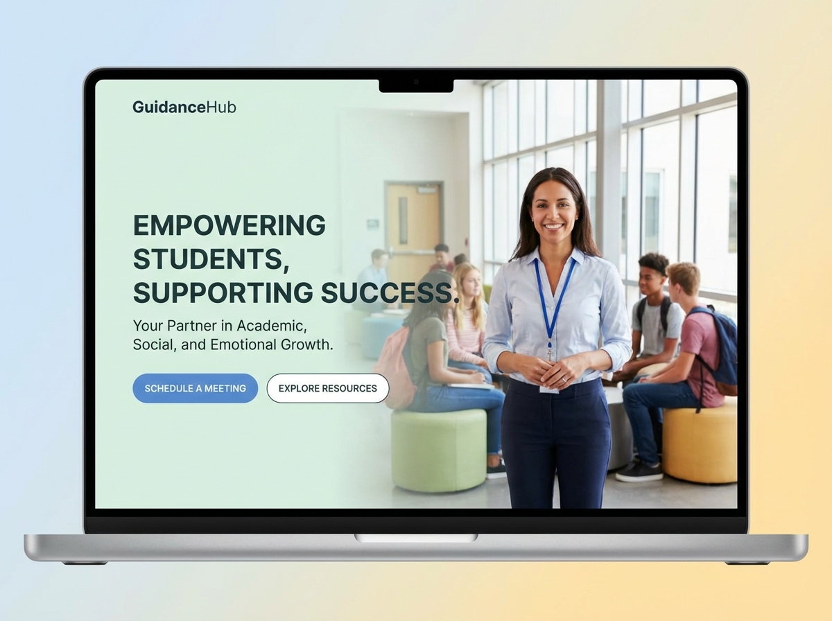 Build a Compassionate School Counselor Website website preview