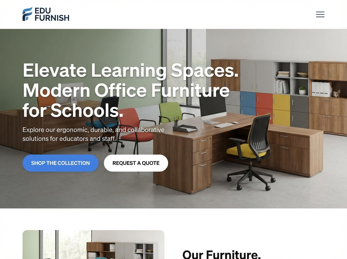 Build Your Perfect School Office Furniture Website website preview