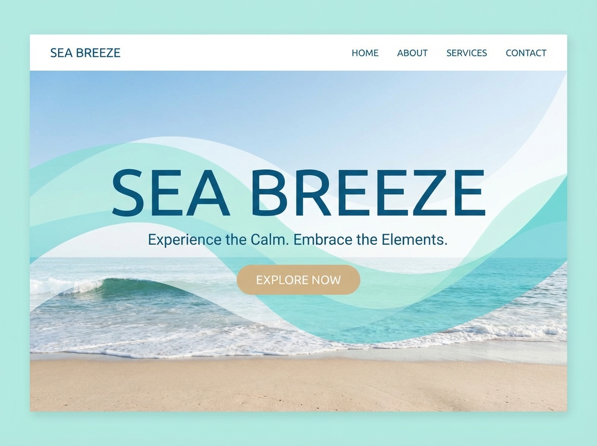 Create a Stunning Website with Seamless Design & Color Selection website preview