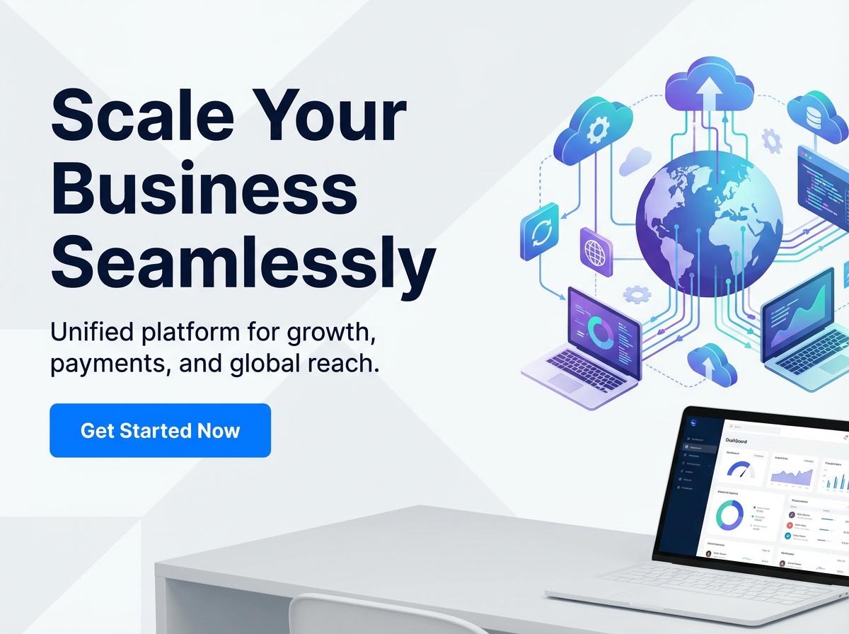 Build Your Successful Online Business, Seamlessly. website preview