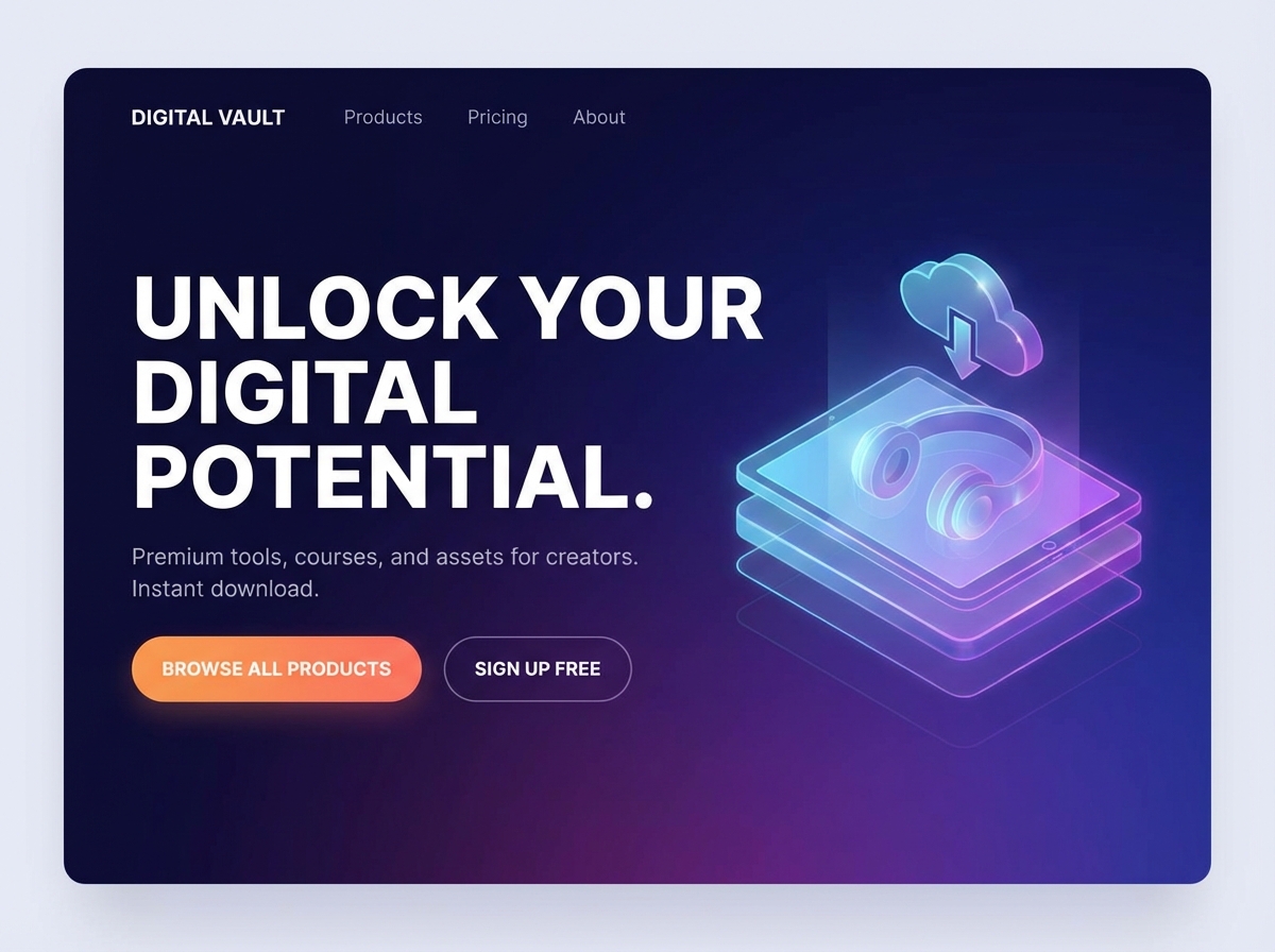Launch & Grow Your Digital Product Sales website preview